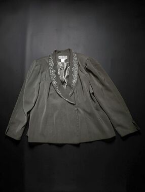 FIFTH SUNDAY Embellished Black Women's Blazer. Size 20. Excellent Condition!